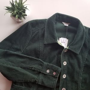 Christopher & Banks Women's Green Jacket, NWT, Size M